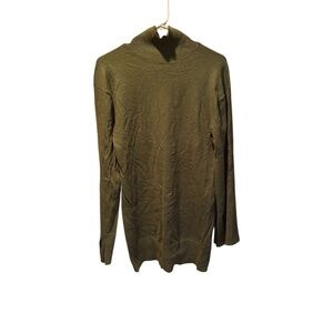 Steve Madden Gretta Sweater Dress in Dark Olive Small NWT